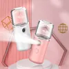 USB Charging Nano Facial Steamer Portable Face Spray Bottle Moisturizing Face Sprayer Skin Care Tools Beauty HHA1379