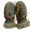 Mode-hot 1 paar schattige outdoor mittens handschoenen kind dikke handgemaakte bontwol kinderen warme herfst winter dik voor jongens meisjes kinderen