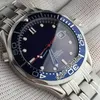 새로운 212.30.41.20.01.001 Blue Bezel Black Dial 007 Limited Edition Miyota 8215 자동 남성 시계 스테인레스 스틸 시계 B366D4