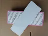 새로운 승화 플라스틱 두 수준 연필 경우 빈 연필 상자 핫 전송 인쇄 빈 소모품 재료 두 가지 색상
