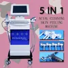 5 In1 Diamond Micro Dermabrasion Skin Rejuvenation Wrinkle Removal Machine Hydro Aqua Clean Oxygen Jet Peel Spray Gun Hydrofacial