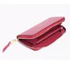 Toppkvalitet original läderdesigner plånbok för kvinnor mode läder långa handväska pengar väska dragkedja påse myntpocket anteckning designer223d