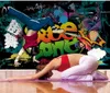 Personalità graffiti sfondi di danza sfondo strada inglese parete sfondi 3d