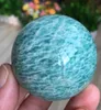 Naturalny Amazonite Ball Quartz Crystal Gemstone Power Sphere Orb Amazon Stone Reiki Healing for Home Decoration5170876