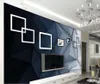 シンプルなステレオPOフレームアートテレビバックグラウンドウォール壁画3D壁紙3D壁紙TV Vackdrop6686724
