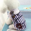 Primavera Estate Cartoon Vest Shirt Cat Dog T-shirt comoda Abbigliamento per animali Costume per cuccioli Abiti Abbigliamento carino