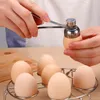 Coupe-œufs en acier inoxydable, outil de cuisine, batteur à œufs, petit calibre, séparateur d'œufs créatif