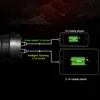 3.1A Двухместный USB Автомобильное зарядное устройство Зарядное устройство Зарядное напряжение Ток Дисплей Зарядное устройство с 2 Грузоподъемностью прикуривателя Для Устройств мобильных телефонов