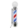 Éclairage LED lampe de conseil rotatif barbier pôle lumière prise américaine rouge bleu blanc
