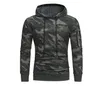 Ny Man Camouflage Sweatshirts Men Army Green Camo Pullover Sweatshirt med Fleece Långärmad Hoodies