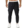 2019 Mens Calças De Carga Slim Fit Magro Lápis Skinny Basculador Calças Casuais