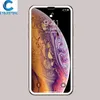 Pełna pokrywa klejowa szklana ochraniacz ekranu dla iPhone 12 11 mini pro max xs max x xr 8 7 6 plus