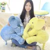 Grands Enfants En Peluche Éléphant Jouet Dormir Retour Coussin Poupée PP Doublure En Coton Bébé Animaux En Peluche Y200103