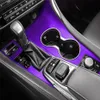 Para lexus rx300 2016-2018 interior painel de controle central maçaneta da porta 3d 5d adesivos de fibra de carbono decalques estilo do carro accessorie2179