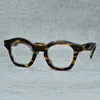 Sprzedaż hurtowa-kobiety w stylu Vintage grube oprawki do okularów mężczyzna na receptę czarny żółw okulary krótkowzroczność dioptrii mężczyzna