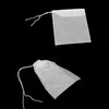 Teabags 55 x 7CM Empty Drawstring Tea Bags Heal Seal Filter Paper for Herb Loose Tea 2500pcs5911697