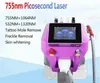 Nouvelle version Pico Laser Picoseconde Machine Portable Q Switch Nd Yag Laser Détatouage Pigmenation Spot Romover Équipement de Beauté