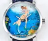 10 Stijl Beste horloges Classico Fabricage ETA2892 28800VPH Autoamtic Mens Horloge 3203-136LE-2 / Manara.06 Lederen band Heren Horloges