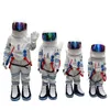 2018 Hot Sale Spaceman Mascot Kostym Astronaut Halloween Party Dress Adultsize Gratis frakt