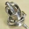 La castidad masculina metal dispositivo de catéter Cock jaula mágica Locker Dispositivo anillo del pene BDSM Juguetes sexuales para hombres