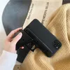 iPhone 11 Pro Max X 7 8 Plus XR XS Max Creativity Silicone Pistol Toy Phone Cover 199E6803859用の3D面白い銃の電話ケース