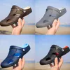 Beste Kwaliteit Nieuwe Collectie Mannen Zomer Sandalen Strand Slipper Ademend Water Sandalen Mannelijke Tuinieren Schoen Holle Strand Slippers