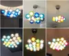 노르딕 크리 에이 티브 램프 현대 샹들리에 미니멀리스트 스테인드 글라스 공 펜던트 램프 조명기구 개성 카페 바 홈 매달려 빛