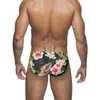 Maillot de bain Sexy pour hommes, slip imprimé Floral avec coussinet, short de bain rembourré à séchage rapide, pantalon de plage, 201F