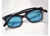 montures de lunettes IronMan OV5301S bleu teinté 2022 Nouveau design de mode lunettes de soleil UV400 lunettes de soleil carré léger pure planche emballage complet