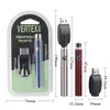 350mAh Préchauffer Vape Pens 510 Batterie Tension Réglable Ecig Vaping Préchauffage Vaporisateur Batterie Chargeur Kit Bouton 3 Temp Réglage Vapes