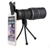 Ao ar livre 16 x 52 foco duplo telescópio monocular Zoom lente óptica Spotting Scope Coating Lens