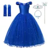 błękitne sukienki kopciuszek