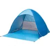 Tent automática Abrir tendas ao ar livre Praia Tenda instantâneo portátil Shelter Caminhadas Camping Sun Sombra Turista Peixe Anti-UV Família Tendas YP5085