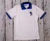 1994 이탈리아 로베르토 바조 저지와 Lextral # 10 R.BAGGIO 축구 셔츠 1994 홈 블루 멀리 화이트 이탈리아 클래식 빈티지 칼치 MAGLIA
