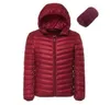 Hommes Sports Thermiques Vers Le Bas Manteaux D'hiver Vers Le Bas Manteau Femme Ultra-Léger À Capuche Parkas Solide Casual Vers Le Bas Vestes Hoodies Survêtement Jumper AZYQ6721