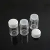 10ml Clear Empy Cosmetic Sifter Loose Powder Jars Container Skruvlock DIY Bottle för sminkverktyg Refillerbara flaskor F3527