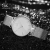 Shengke Luxury Women Watch Famous Golden Dial Fashion Design Bracelet Watches Ladies Women Wristwatches Relogio Femininos SK New2988