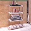 3 4 poziomy magazynowania stojaka do przechowywania w łazience Uchwyt do przechowywania 3 4 warstwy przechowy
