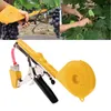 Freeshipping Ferramenta de Jardim Máquina Amarrando Planta Ramo Mão Amarrando Embalagem Haste Vegetal Cinta Ferramenta de Poda