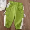 1-6T Enfant En Bas Âge Enfants Bébé Fille Tenues D'été Vêtements Pour Bébés Ensembles Net À Capuche T-Shirts Hauts Pantalons Tenue Ensembles Décontractés Filles Survêtements