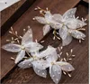 Tocado de encaje blanco de novia nueva flor dulce princesa accesorios para el cabello hechos a mano vestido de foto accesorios de vestido de novia