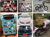 50pcs Waterproof Car Sticker Ins Cute Literary DIY Decal Stickers for Motorcycle Trolley Case Skateboard Tablet Laptop