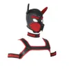Puppy Play Dog Hood Mask Bdsm Bondage Restraint Chest Harness Strap Adult Games Slave Pup Role Sex Toys For Couple