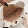 Tide Cute Canvas لطيف كرتون كيس كتف الأطفال النسخة الكورية من حقيبة Mini Bag الصغيرة فيل أكياس رسول الهاتف الحيوان