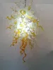 100% soprado CE UL Borosilicate Murano vidro Dale Chihuly Art Pendant elegante bonito Light Chandelier