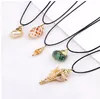 Vinswet Boho Concha Sea Shell Naszyjnik Hawaje Beach Summer Naszyjnik Ocean Seashell Wisiorek Dla Kobiet Cowrie Shell Jewelry Wedding GB985