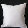 pure white cotton twill pillow cover for Stencils/Painting/Embroidery/HTV 280GSM thick blank white cotton cushion cover