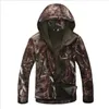 위장 코트 재킷 방수 방수 바람개비기 비옷 사냥 의류 군대 남자 겉옷 재킷과 코트