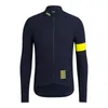 Rapha Proチームスプリング/オートンメンズサイクリングロングスリーブジャージーロードレースシャツライディング自転車トップス通気性アウトドアスポーツマイヨットS21050727