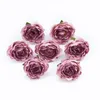 100st Silk Roses Head Wedding Bridal Accessories Clearance Juldekor för hemklippsbok DIY presenter Box Artificial Flowers